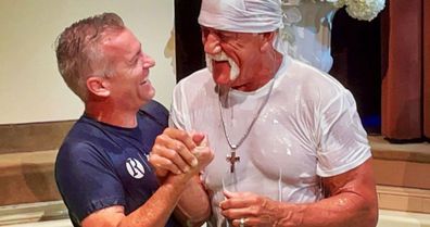 Hulk Hogan baptised