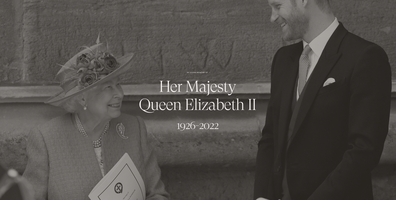 Prince Harry's farewell to the Queen on Archewell website.