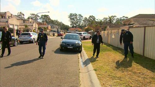 It took residents a day to report a shooting after four homes in Katinka Street were targeted. 