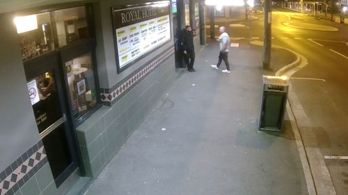 Footage of a much-loved security guard's final moments has been shown in the NSW District Court. The vision shows 30-year-old Mousa Al-Zaher attempting to move on drunk patron Brian Brown outside of the Royal Hotel in Sutherland but within 10 minutes he was dead. 