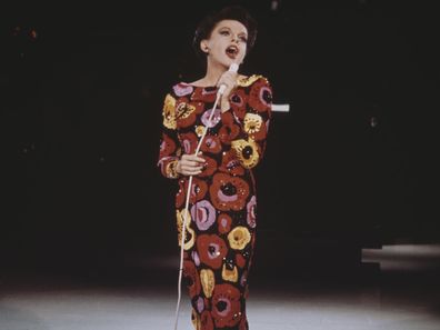 Judy Garland on stage in 1960