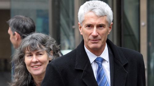 Anthony Foster and wife, Christine. (AAP)