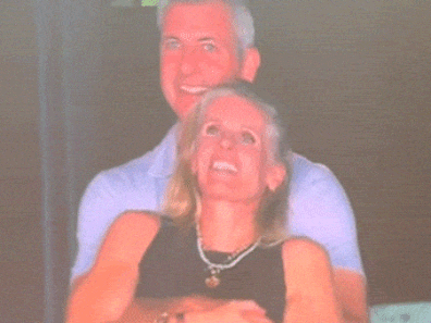 Coldplay Boston concert kiss cam