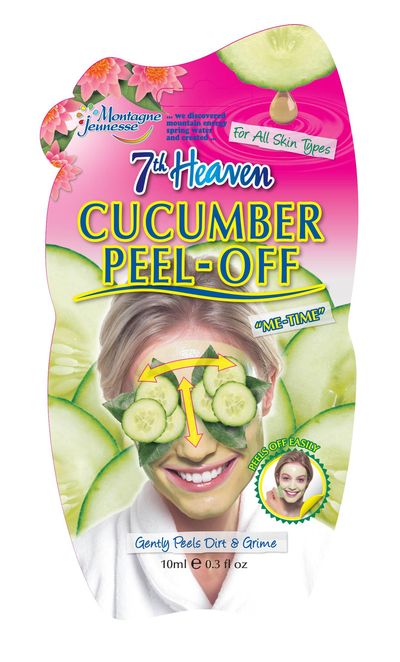 <a href="http://">7th Heaven Cucumber Peel Off Masque, $4.99</a>.