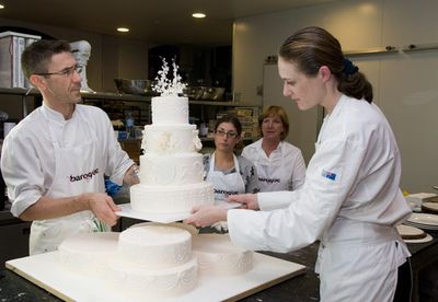 Recreating a royal wedding cake