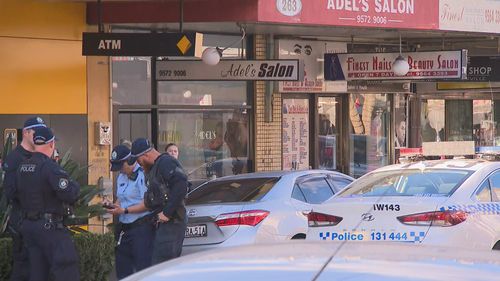 Shooting on Marrickville Road in Marrickville.