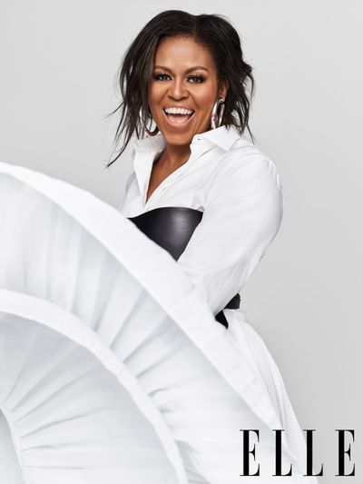Michelle Obama for<em>&nbsp;Elle USA</em>&nbsp;December 2018