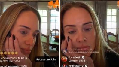 Singer Adele debuts new single on Instagram live