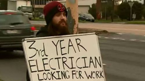 Melbourne man lands two job offers after taking resume to streets in a desperate bid to find work