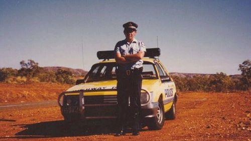 Mr Powley during his time in the Queensland police service.