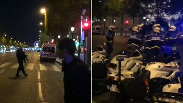9RAW: Paris in lockdown after police shooting