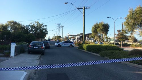 A man has died after he was found bleeding and unconscious on a train platform in Perth.