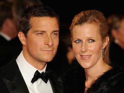 Bear and Shara Grylls attend the Royal World Premiere of 'Skyfall' at the Royal Albert Hall on October 23, 2012 in London, England.