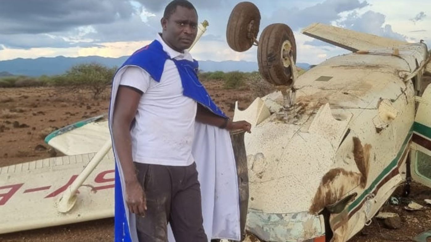 Olympic champion D﻿avid Rudisha escaped unharmed from this plane crash.