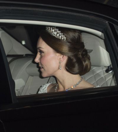 Queen Mary's Lover's Knot tiara, December, 2017