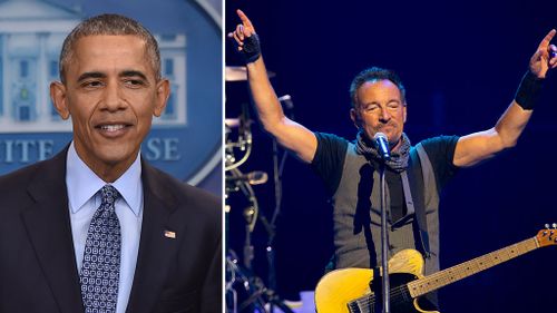 Bruce Springsteen plays secret farewell concert for Obama