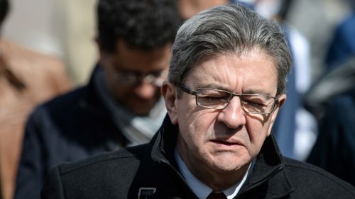 Hard-left firebrand Jean-Luc Melenchon. (AFP)