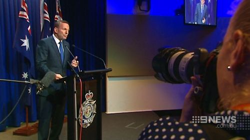 Mr Abbott today outlined the tougher new laws. (9NEWS)