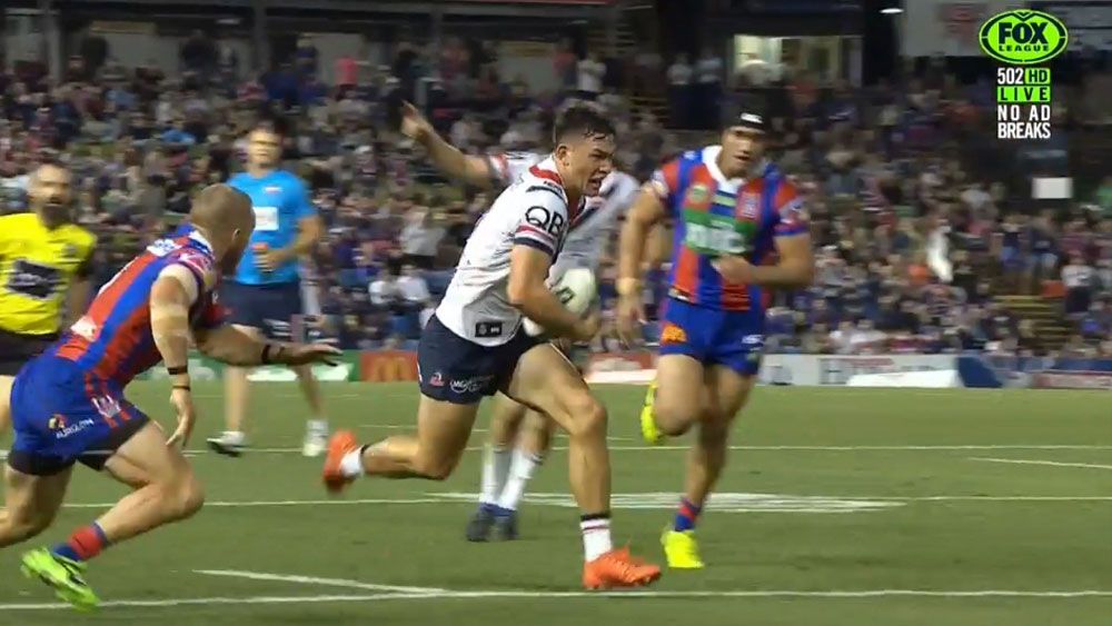 NRL 2017: Sydney Roosters rising star Joseph Manu's first career try was something special