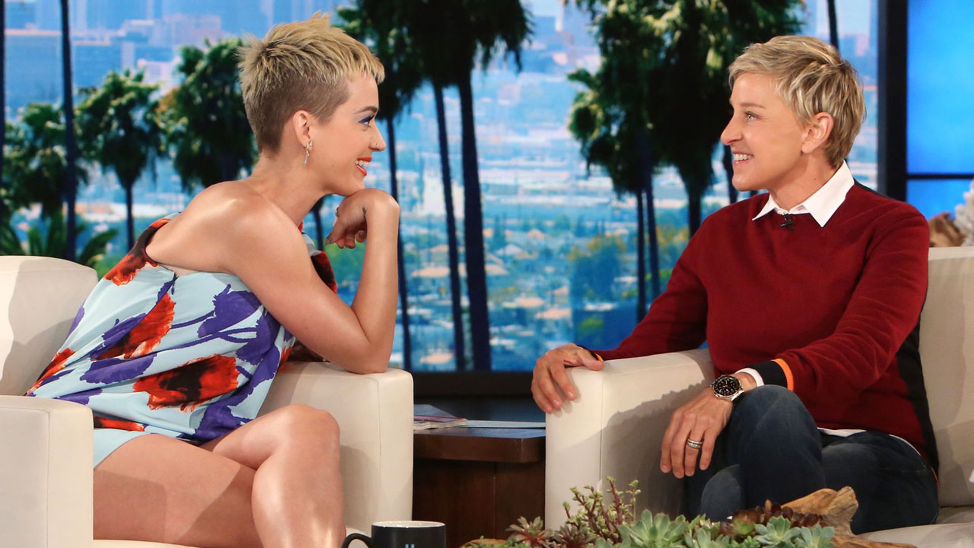 Resultado de imagem para katy perry ellen degeneres