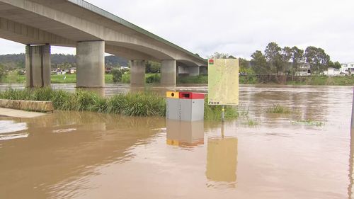 La région de Hawkesbury, dans l'ouest de Sydney, a été durement touchée par les fortes pluies.