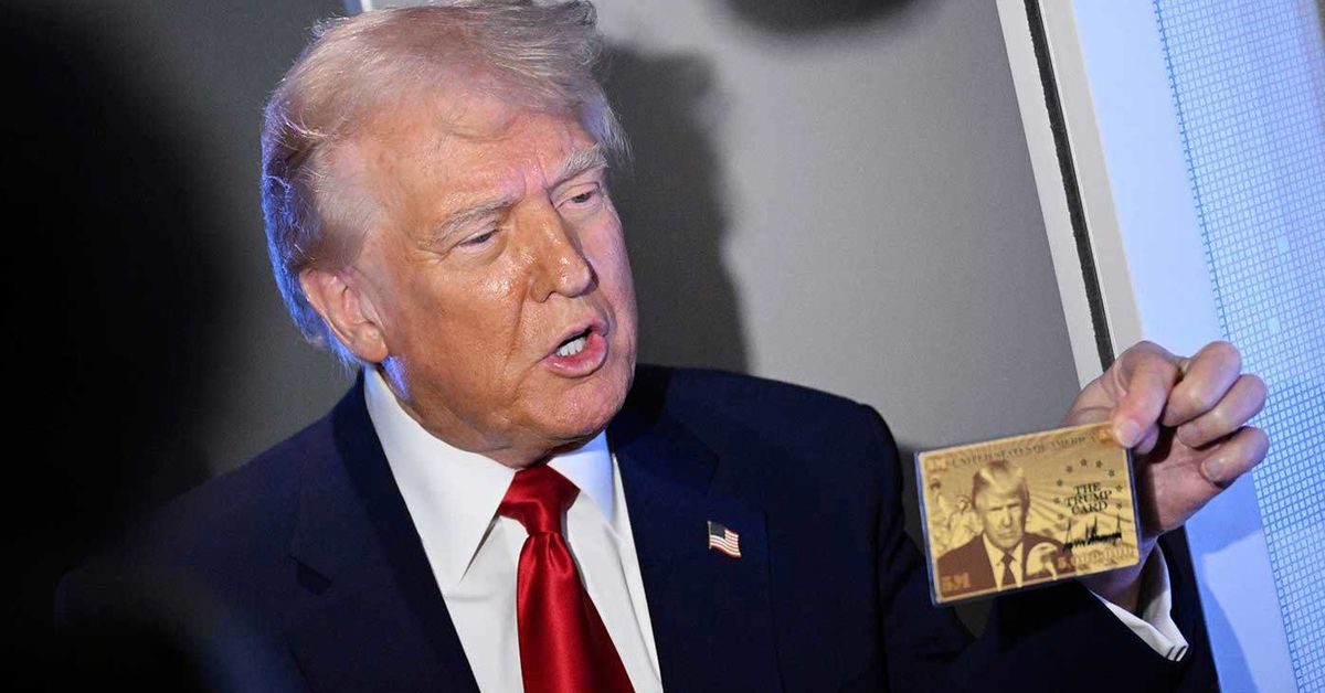 Only one person has bought into Donald Trump's million-dollar idea