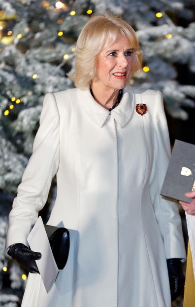 queen camilla christmas 2023 children invitation