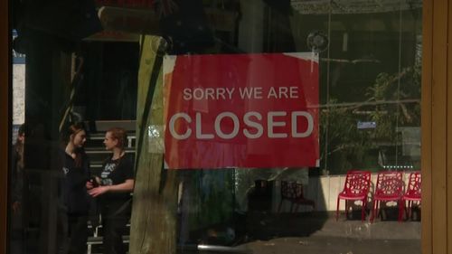 The cafe at South Australia's beloved Rocking Horse has been forced to close its doors after wild weather on the weekend wreaked havoc. 