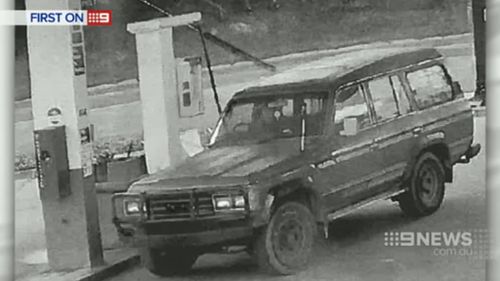 The same 4WD was involved in a petrol drive-off. (9NEWS)