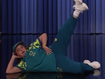 The Tonight Show host brought out comedian Rachel Datch to create the Raygun&#x27;s signature dancer moves