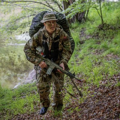 Crown Prince Christian of Denmark completes his military service, qualifying as a Guards Hussar by doing a four-day REX challenge, May 15, 2025.