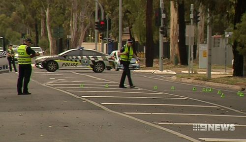 A 24-year-old man has died after being hit by a car in Adelaide in the early hours of the morning.

