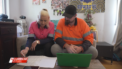Sarah Taylor and her brother Jamie Hulcombe have signed up to Airtasker, an online platform that connects customers to people who can provide services.