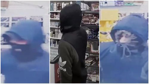 Three robbers remain on the run. (Victoria Police)