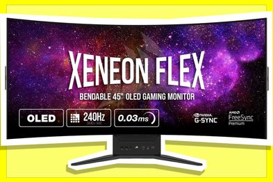 9PR: CORSAIR XENEON Flex 45WQHD240 45-Inch Gaming Monitor