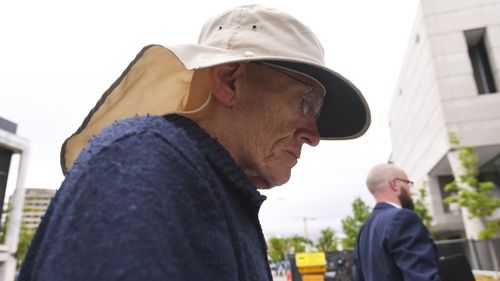 Former Treasury official David Eastman arrives at the Supreme Court in Canberra, Wednesday, November 21, 2018.