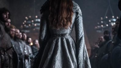 Sansa Stark at her coronation.