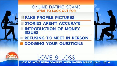 Consumers are urged to exercise vigilance to protect themselves against online dating scams. (TODAY)