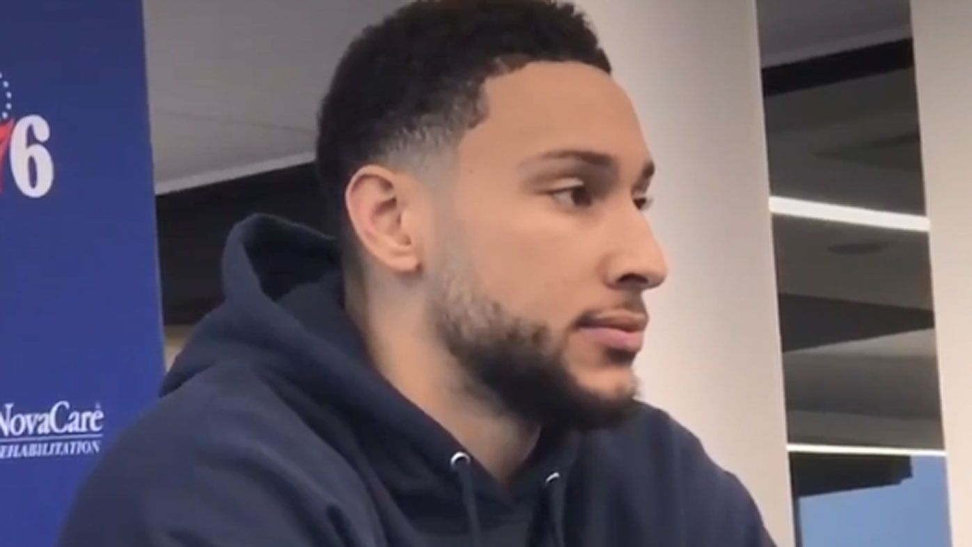Fans and teammates go nuts as Ben Simmons sinks first 3-pointer
