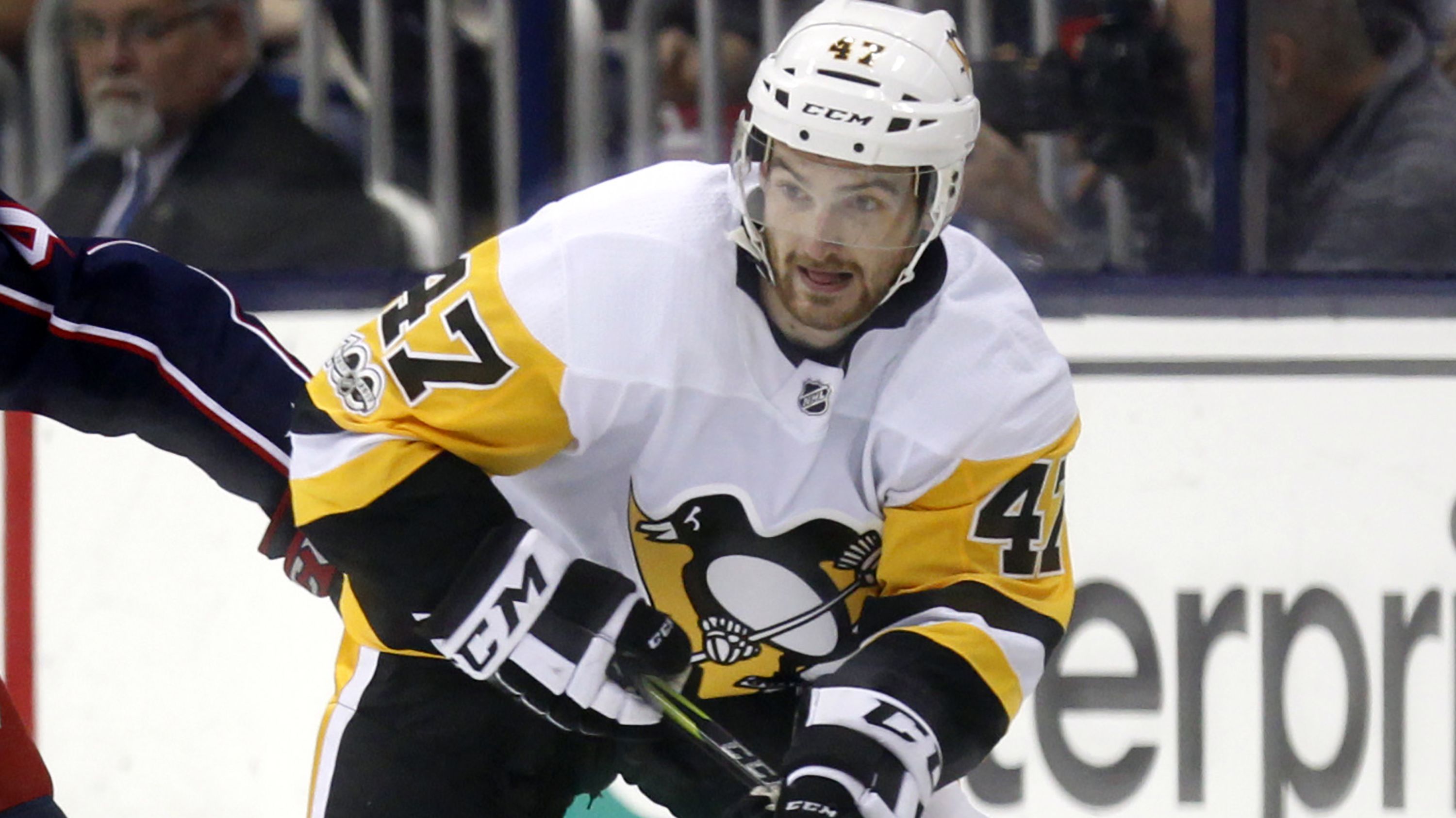 Adam Johnson for the Pittsburgh Penguins.