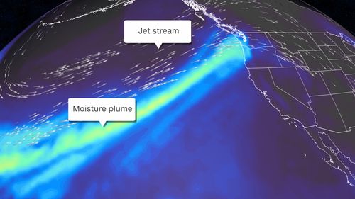 Another series of atmospheric rivers will push into the US West this week, giving more rain and snow to the drought-stricken west.