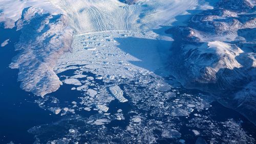 The region's glaciers are destabilising as the ice shelves melt, according to the new study.