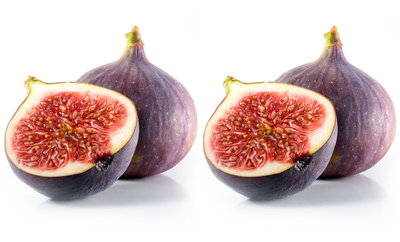 Two and a half figs is about 100 calories
