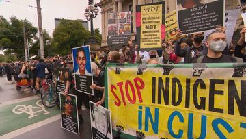 Melbourne Australia Day protests