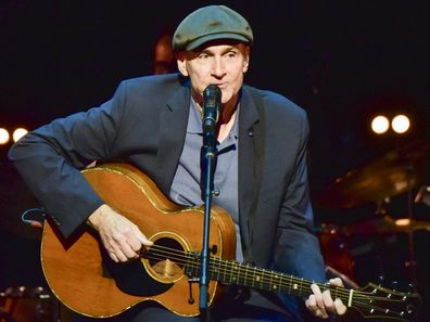 James Taylor performing in 2018