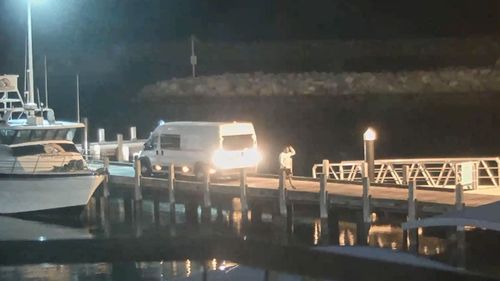 Police allege a boat delivered a cargo of meth into a van.