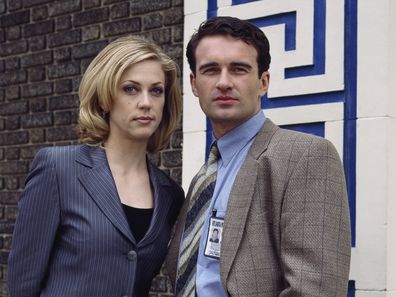 Julian McMahon and Ally Walker in the 1993 series Profiler