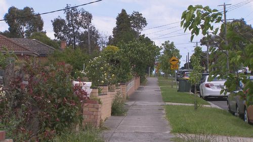 Three-month-old staffy, named Boss was found dead in the backyard of the family home on Station Street in Lalor in Melbourne on September 30.