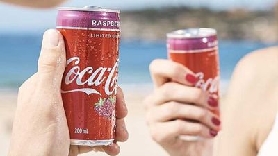 Coca-Cola raspberry limited edition