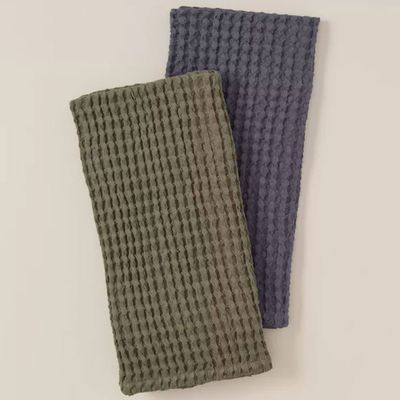 Luca Waffle Tea Towel: $12